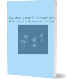 [Solution Library] The commuting distance was determined