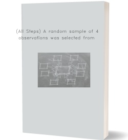 (All Steps) A random sample of 41