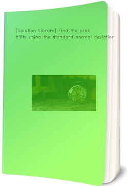 [Solution Library] Find the probability using the