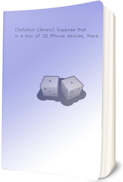 (Solution Library) Suppose that in a box
