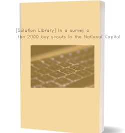 [Solution Library] In a survey of the