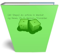 (All Steps) An article in Marketing News,
