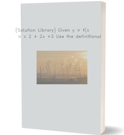 [Solution Library] Given y = f(x) =