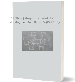 [All Steps] Graph and label the following