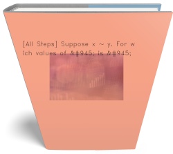 [All Steps] Suppose x ~ y. For