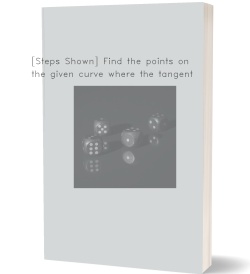 [Steps Shown] Find the points on the