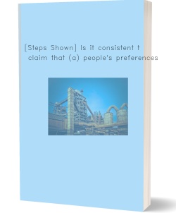 [Steps Shown] Is it consistent to claim