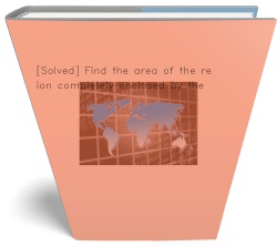 [Solved] Find the area of the region