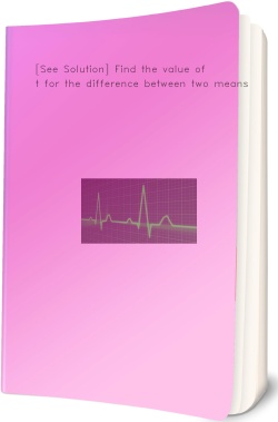 [See Solution] Find the value of t