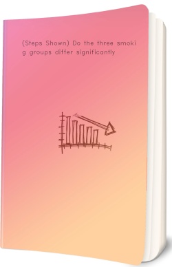 (Steps Shown) Do the three smoking groups