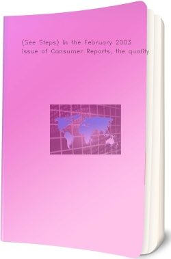 (See Steps) In the February 2003 issue