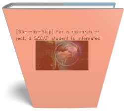 [Step-by-Step] For a research project, a SACAP