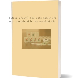 (Steps Shown) The data below are also