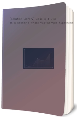 [Solution Library] Case # 4 Discuss a