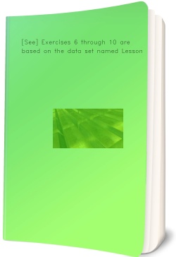[See] Exercises 6 through 10 are based