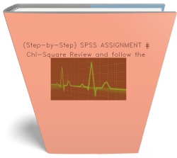 (Step-by-Step) SPSS ASSIGNMENT #8 Chi-Square Review and